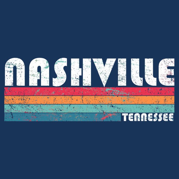 Vintage Nashville Tennessee Garment-Dyed Heavyweight T-Shirt