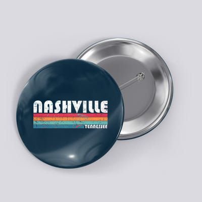 Vintage Nashville Tennessee Button