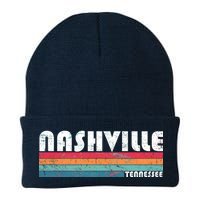 Vintage Nashville Tennessee Knit Cap Winter Beanie