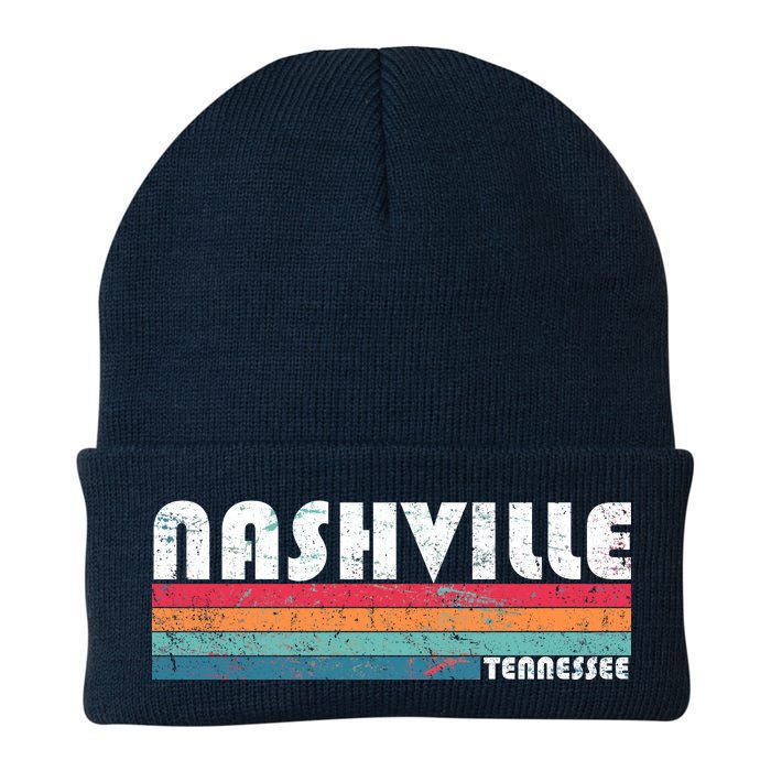 Vintage Nashville Tennessee Knit Cap Winter Beanie