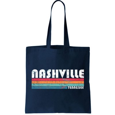 Vintage Nashville Tennessee Tote Bag