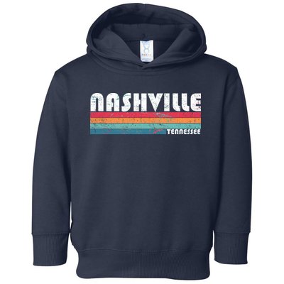 Vintage Nashville Tennessee Toddler Hoodie