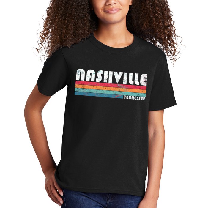 Vintage Nashville Tennessee Kids T-Shirt
