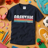Vintage Nashville Tennessee Kids T-Shirt