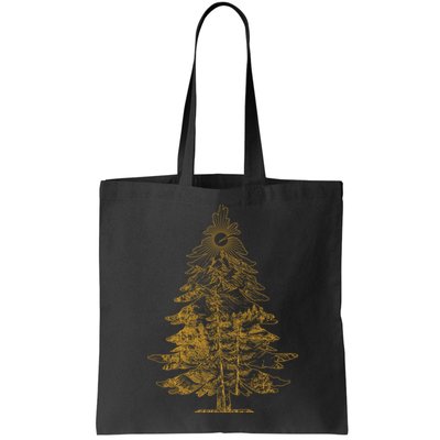 Vintage Nature Lover Pine Tree Forest Bag