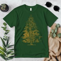 Vintage Nature Lover Pine Tree Forest Premium T-Shirt