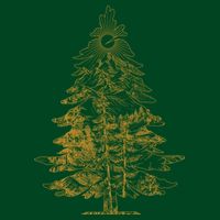 Vintage Nature Lover Pine Tree Forest Womens T-Shirt
