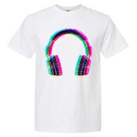 Vintage Neon Headphones Garment-Dyed Heavyweight T-Shirt