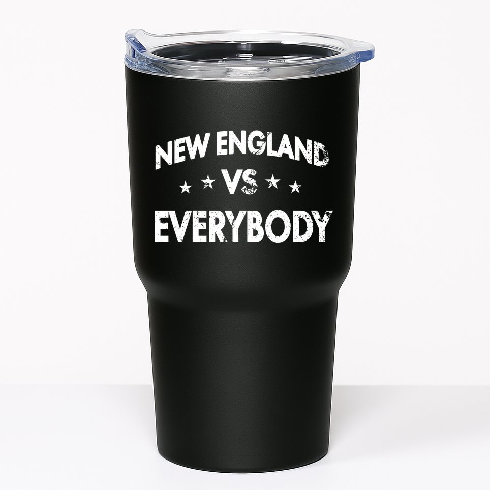 Vintage New England Vs Everybody Tumbler