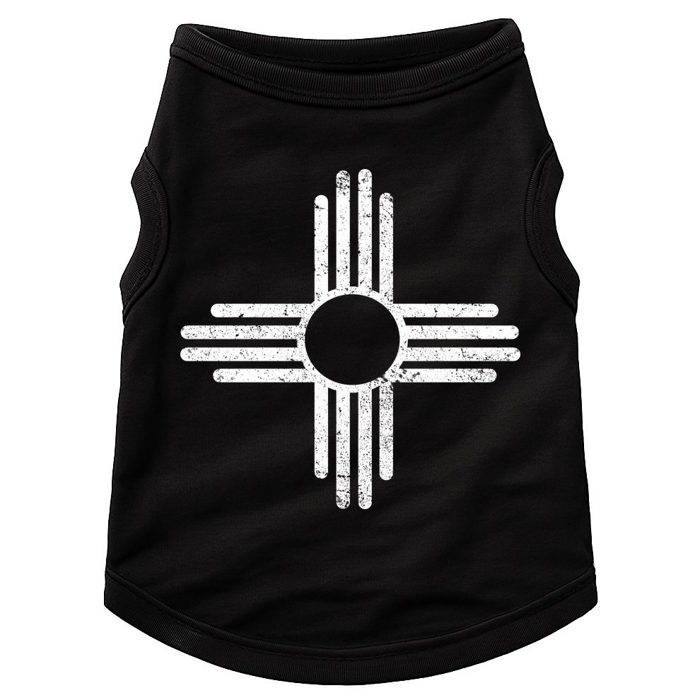 Vintage New Mexico Flag Symbol Doggie Tank