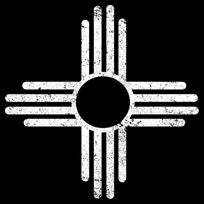 Vintage New Mexico Flag Symbol Womens Tank Top