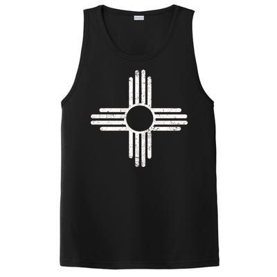 Vintage New Mexico Flag Symbol PosiCharge Competitor Tank