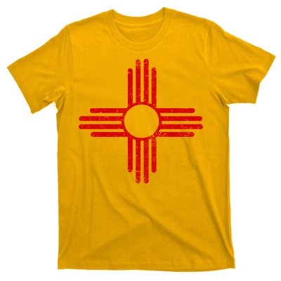 Vintage New Mexico Flag Symbol T-Shirt