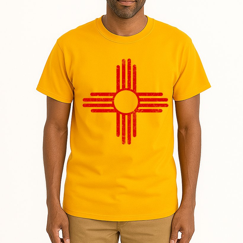 Vintage New Mexico Flag Symbol Tall T-Shirt