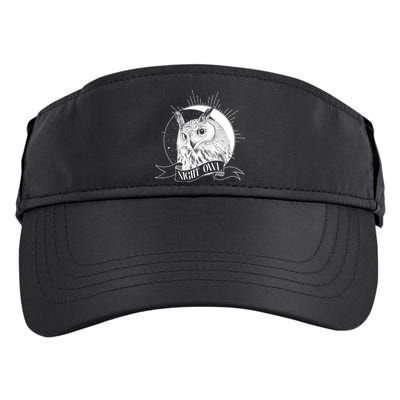 Vintage Night Owl Adult Drive Performance Visor