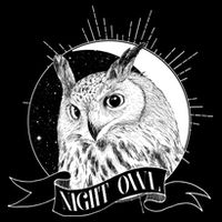 Vintage Night Owl Toddler Hoodie