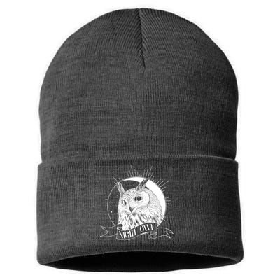 Vintage Night Owl Sustainable Knit Beanie