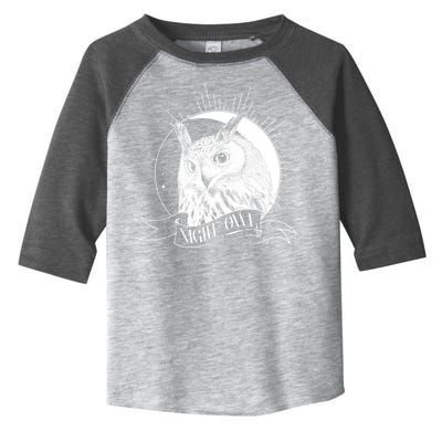 Vintage Night Owl Toddler Fine Jersey T-Shirt