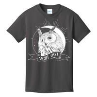 Vintage Night Owl Kids T-Shirt