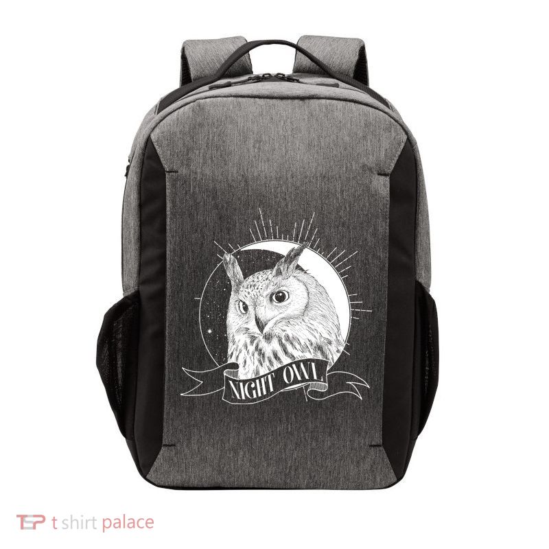 Vintage Night Owl Vector Backpack