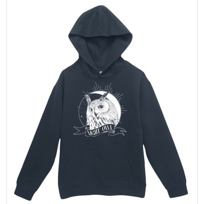 Vintage Night Owl Urban Pullover Hoodie