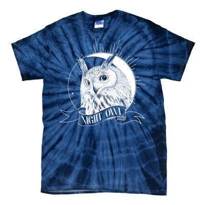 Vintage Night Owl Tie-Dye T-Shirt