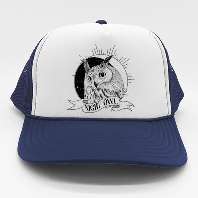 Vintage Night Owl Trucker Hat