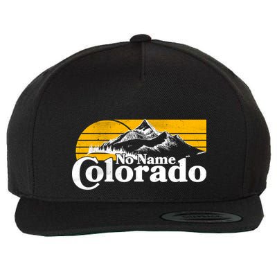 Vintage No Name Colorado Wool Snapback Cap