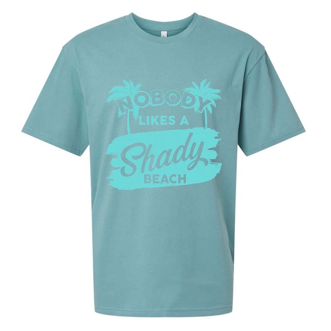Vintage Nobody Likes A Shady Beach Sueded Cloud Jersey T-Shirt