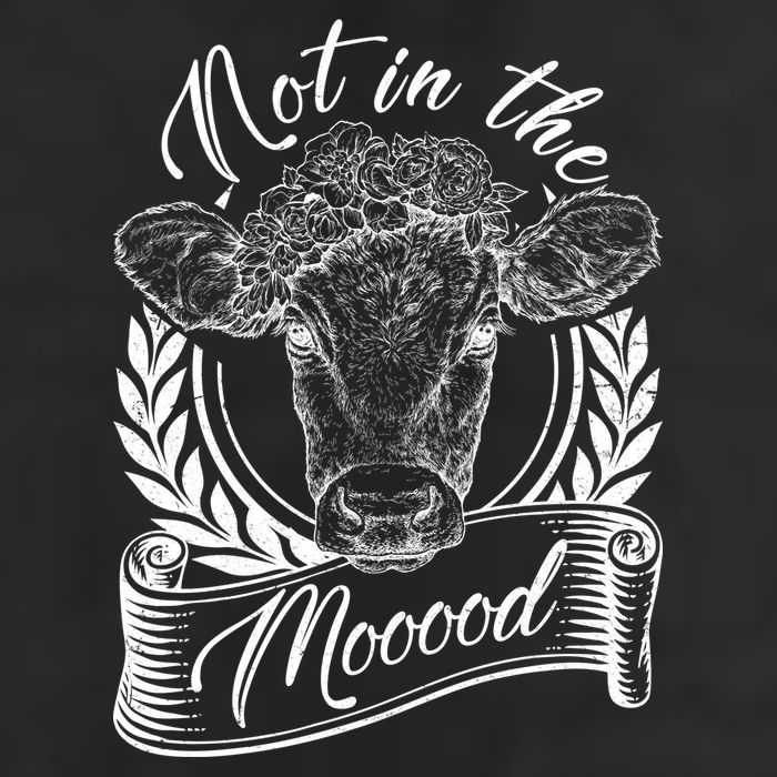 Vintage Not in the Moood Cow Tumbler