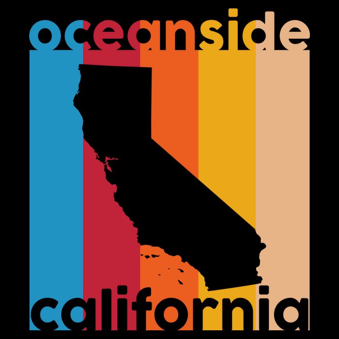 Vintage Oceanside California Button
