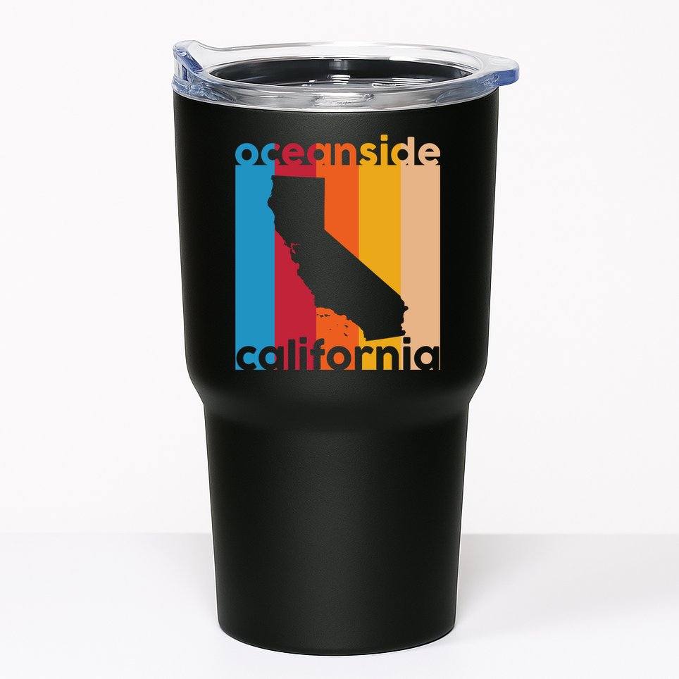 Vintage Oceanside California Tumbler