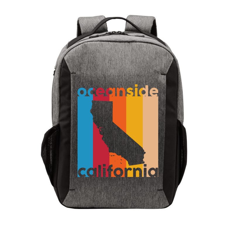 Vintage Oceanside California Vector Backpack