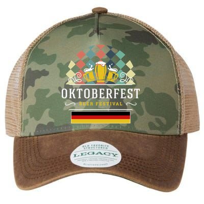 Vintage Oktoberfest Drinking Legacy Tie Dye Trucker Hat