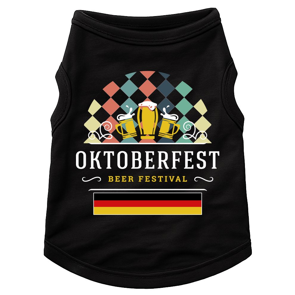Vintage Oktoberfest Drinking Doggie Tank