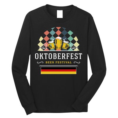 Vintage Oktoberfest Drinking Long Sleeve Shirt