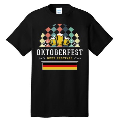 Vintage Oktoberfest Drinking Tall T-Shirt