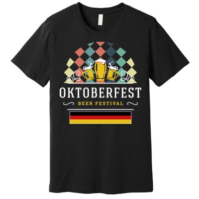 Vintage Oktoberfest Drinking Premium T-Shirt