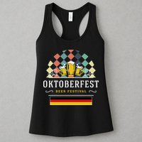 Vintage Oktoberfest Drinking Womens Tank Top