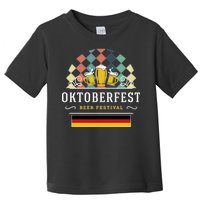 Vintage Oktoberfest Drinking Toddler T-Shirt