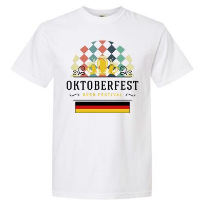 Vintage Oktoberfest Drinking Garment-Dyed Heavyweight T-Shirt