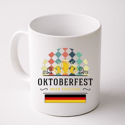 Vintage Oktoberfest Drinking Coffee Mug