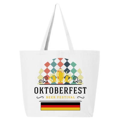 Vintage Oktoberfest Drinking 25L Jumbo Tote