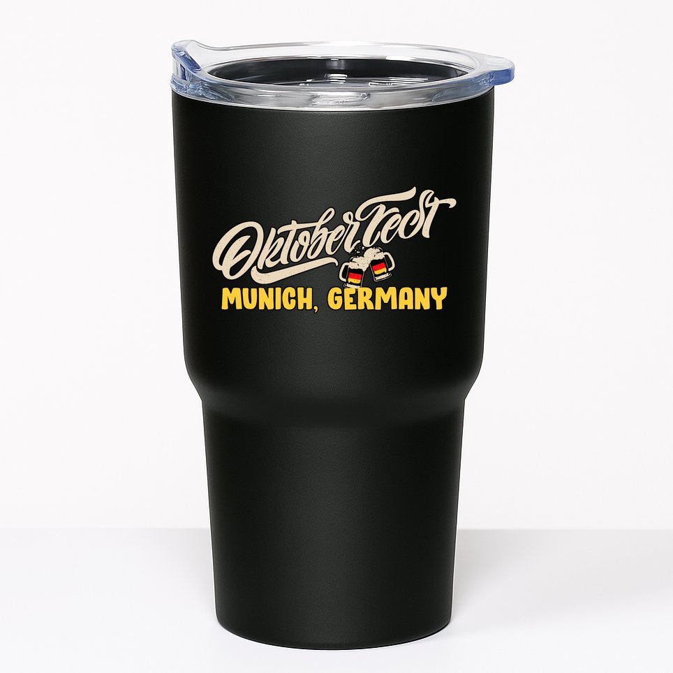 Vintage Oktoberfest Munich Tumbler