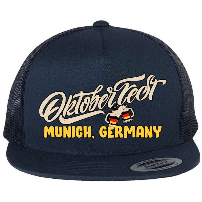 Vintage Oktoberfest Munich Flatbill Hat