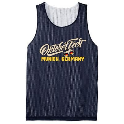 Vintage Oktoberfest Munich Mesh Reversible Basketball Jersey Tank