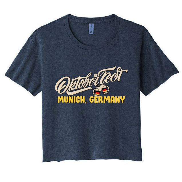 Vintage Oktoberfest Munich Crop Top