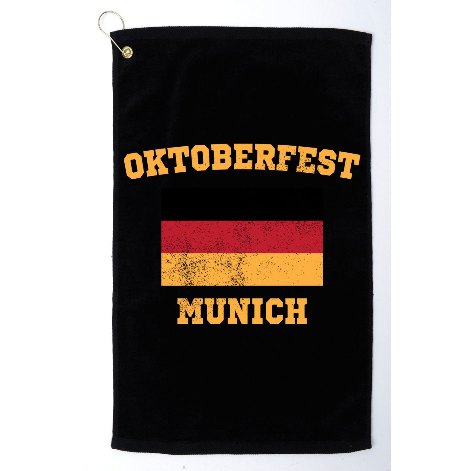 Vintage Oktoberfest Munich Flag Golf Towel