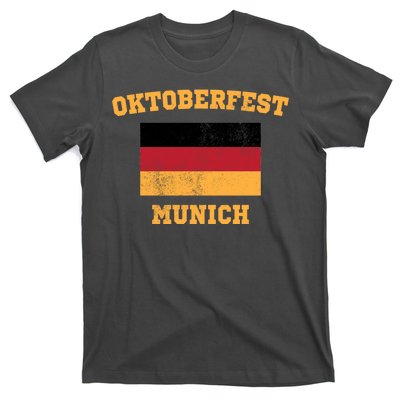 Vintage Oktoberfest Munich Flag T-Shirt