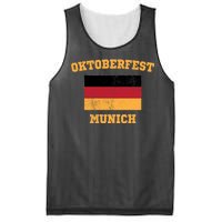 Vintage Oktoberfest Munich Flag Mesh Reversible Basketball Jersey Tank